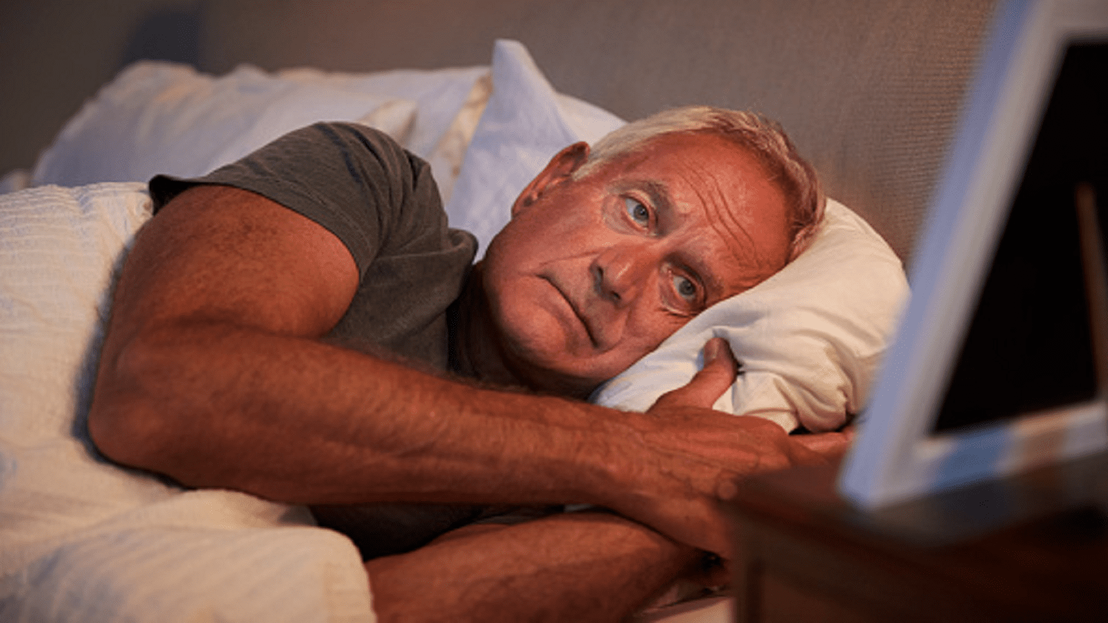Elderly Man Sleeping Stock Photo Lowry & Associates
