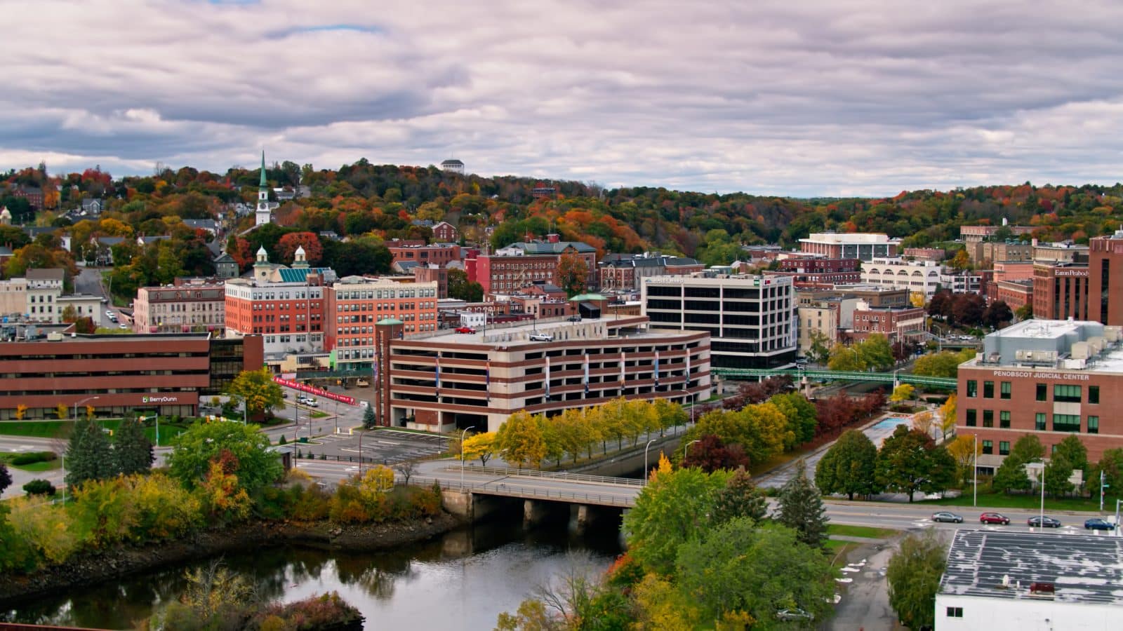 The city of Bangor, Maine, where Lowry & Associates injury law firm is located.